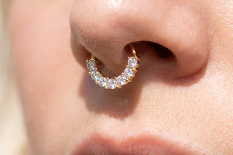 Piercing Septum Doré