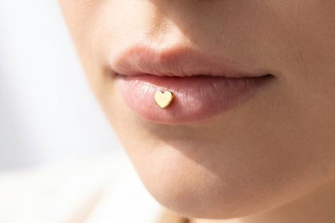 Piercing Lèvre Cœur
