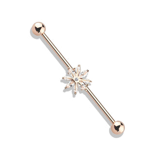 Barre industriel Flocon De Neige Zircone