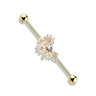 Barre industriel Fleurs Zircone