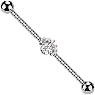 Barre industriel zircones petites boules