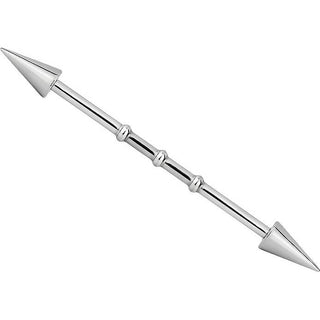 Barre industriel Argent Dentelé