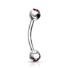 Argent/Violet