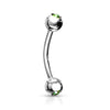 Argent/Vert