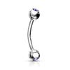 Argent/Tanzanite