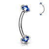Argent/Bleu