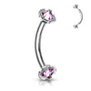Argent/Rose
