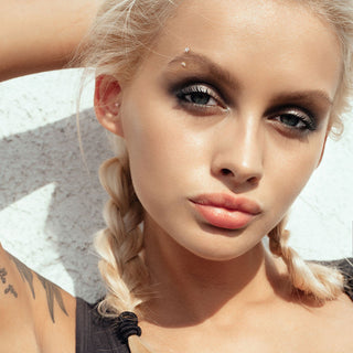 Sourcil Zircone Étoile Filetage Interne