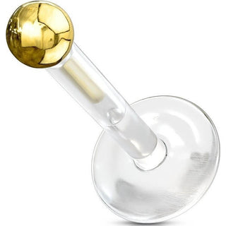 Or 14kt Labret Bille