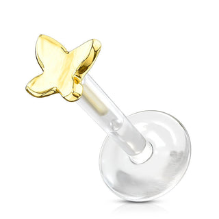 Or 14kt Labret Papillon