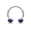 Argent/Bleu