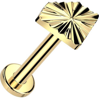 Titane Labret diamant Enfoncer