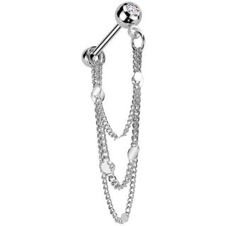 Barre chaîne triple pendante