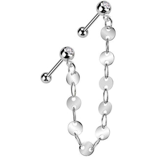 Pack Économique deux haltères en zircone chaîne