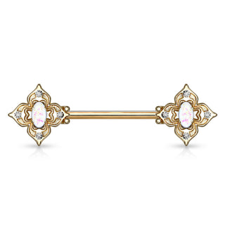 Téton Fleur Zircone Opale