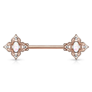 Téton Fleur Zircone Opale