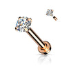 Or rose/Cristal