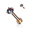 Or rose/Vitrail moyen