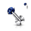 Argent/Bleu