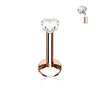 Or rose/Cristal