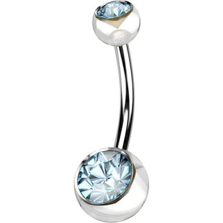 Piercing Nombril Bille Zircone