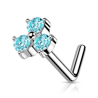 Nez En Forme de L Triangle Zircone