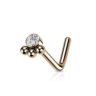 Nez En Forme de L Zircone