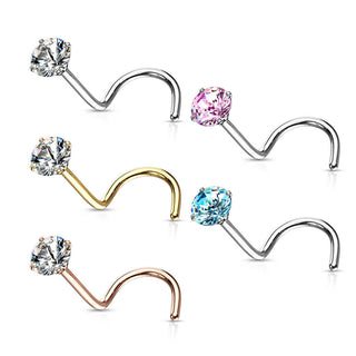 Nez  Vis Rond Zircone