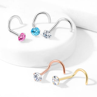 Nez  Vis Rond Zircone