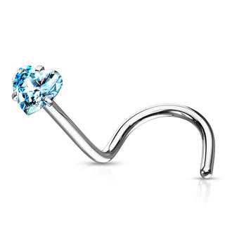 Nez  Vis Zircone Cœur