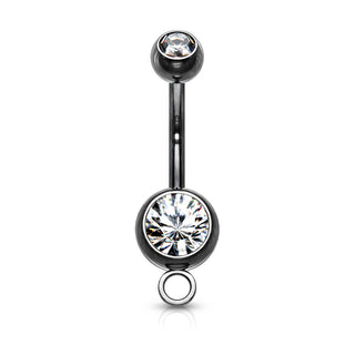 Piercing Nombril Bille Zircone