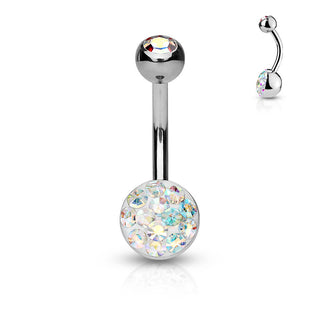 Piercing Nombril Bille Zircone