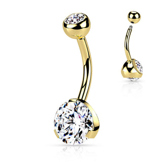 Piercing Nombril Bille Zircone