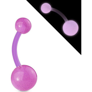Piercing Nombril Bille Phosphorescente