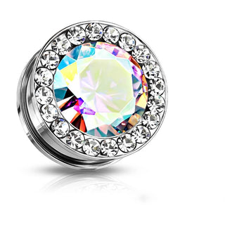 Plug Argent zirconien