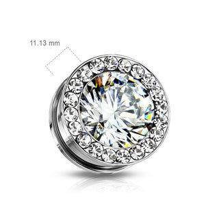 Plug Argent zirconien