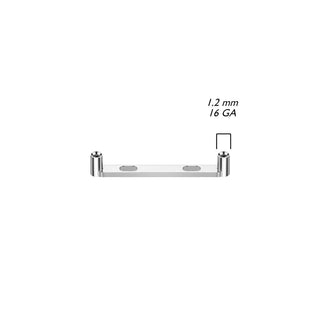 Titane Barre de surface Barre Surface Plate Filetage Interne