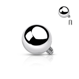 Embout Embout Bille d´Argent Filetage Interne