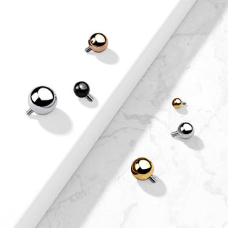 Embout Embout Bille d´Argent Filetage Interne