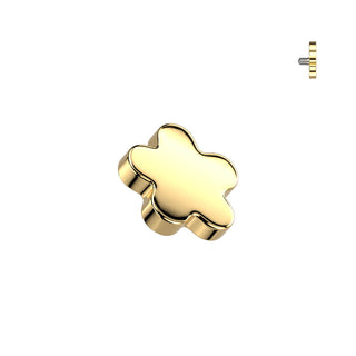 Titane Embout embout fleur Filetage Interne