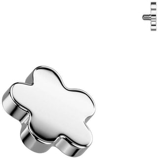 Titane Embout embout fleur Filetage Interne