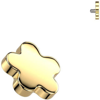 Titane Embout embout fleur Filetage Interne