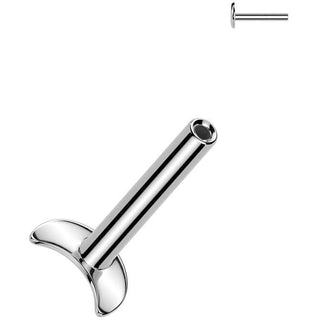 Titane Base Labret base lunaire Enfoncer