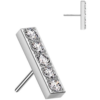 Embout zircone en barre Enfoncer