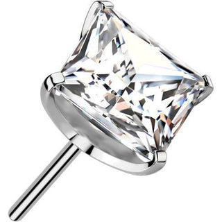 Titane Embout embout zirconium en forme de carré Enfoncer
