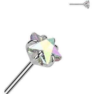 Titane Embout Embout étoile zircone Enfoncer