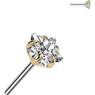 Titane Embout Embout étoile zircone Enfoncer