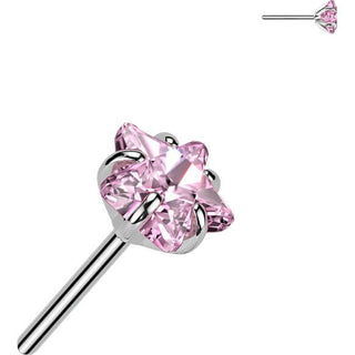 Titane Embout Embout étoile zircone Enfoncer