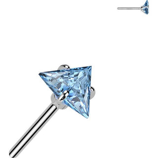 Titane Embout Embout triangle zircone Enfoncer