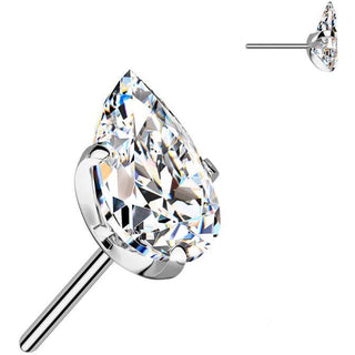 Titane Embout embout larme zircone Enfoncer